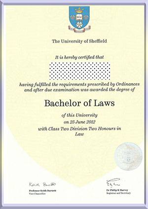 University-of-Sheffield-diploma-谢菲尔德大学毕业照