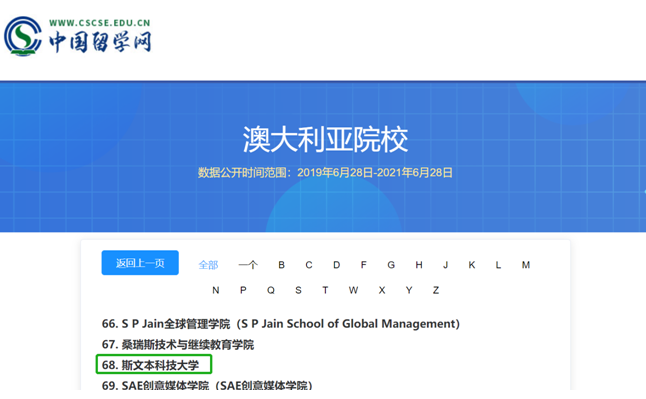 澳大利亚斯威本科技大学博士（PhD）学位项目