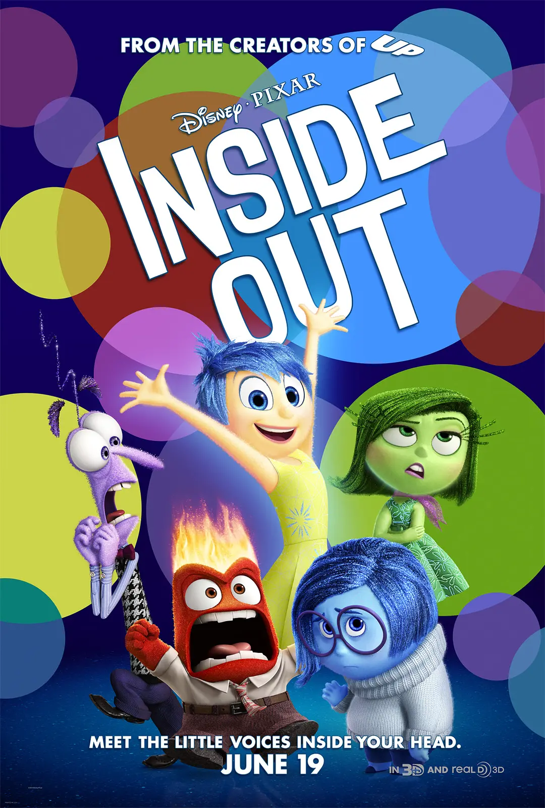 大学毕业证解读电影《头脑特工队》 Inside Out