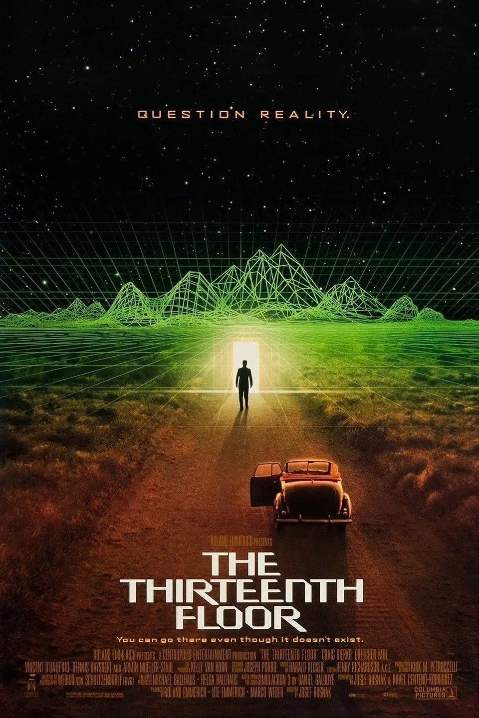 毕业大学后去国外怀旧解读电影《异次元骇客 The Thirteenth Floor 》