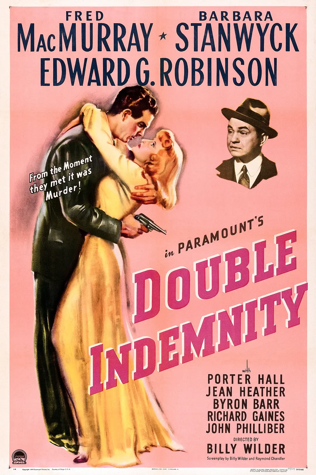 大学毕业证丢了怎么补回来怀旧解读电影《双重赔偿 Double Indemnity》