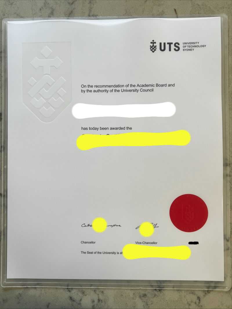 论最新澳大利亚悉尼科技大学毕业证的意义Diploma from the University of Technology Sydney